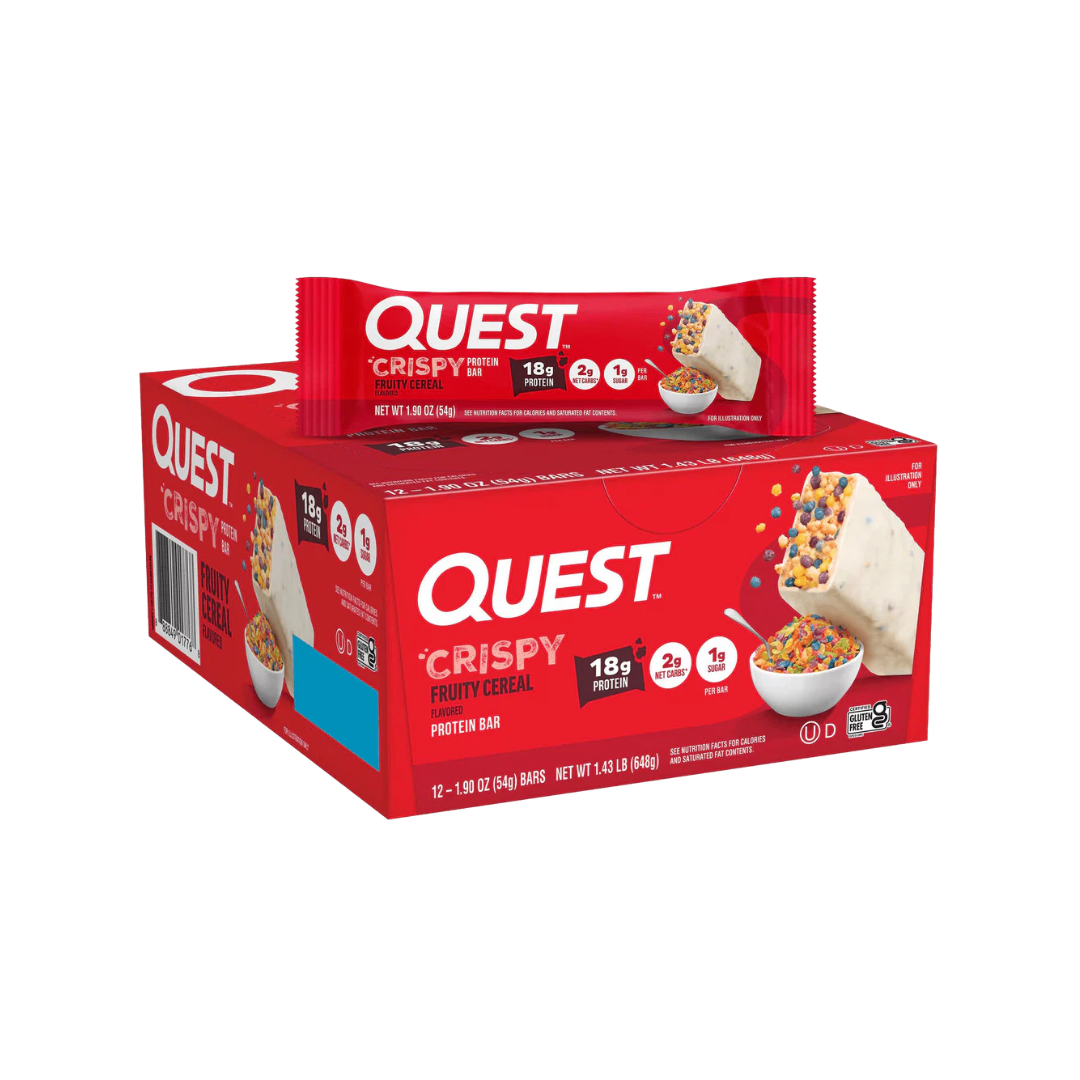 Quest Hero Fruity Cereal Crispy (12 x 60g)