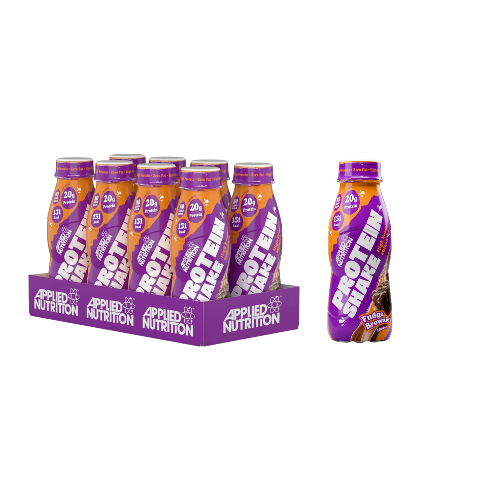 Applied Nutrition High Protein Shake Fudge Brownie 330ml (8 bottles x 330ml)