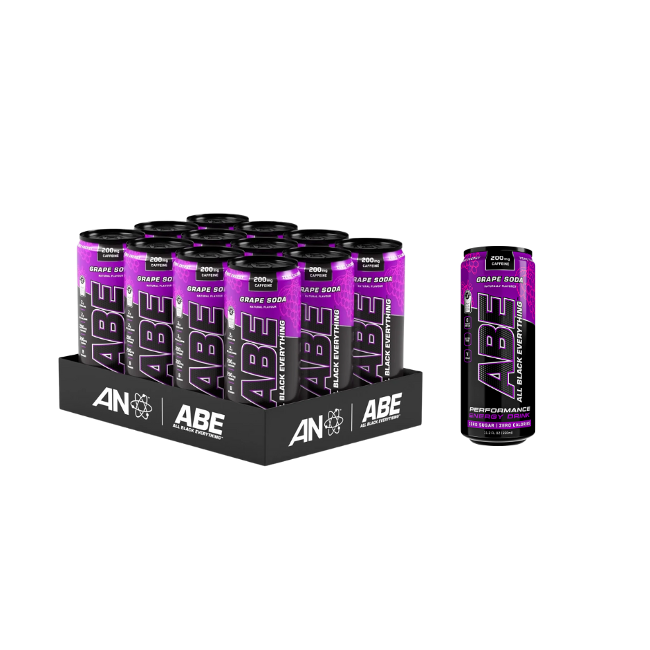 ABE Energy Pre-Workout American Grape (12 cans x 330ml)