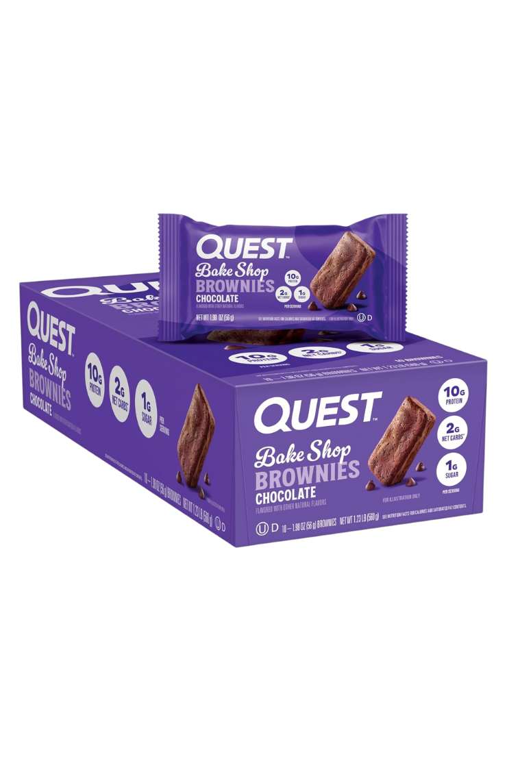 Quest Bake Shop Chocolate Brownies 10pk