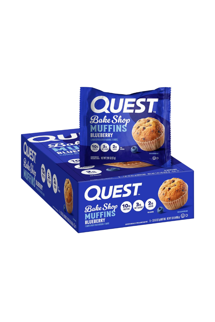Quest Bake Shop Muffins - Blueberry 8pk