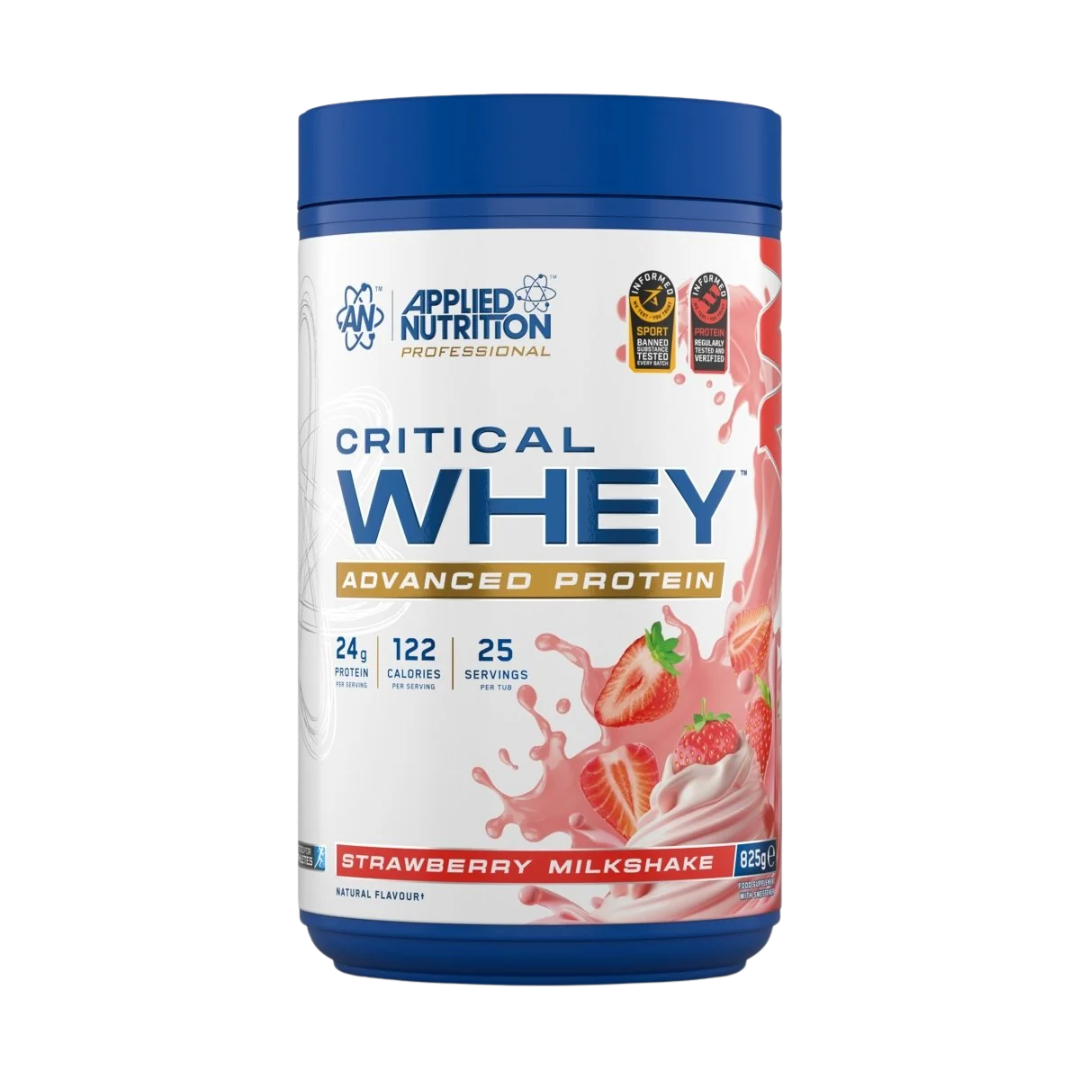 Applied Nutrition Critical Whey Strawberry Milkshake 825g