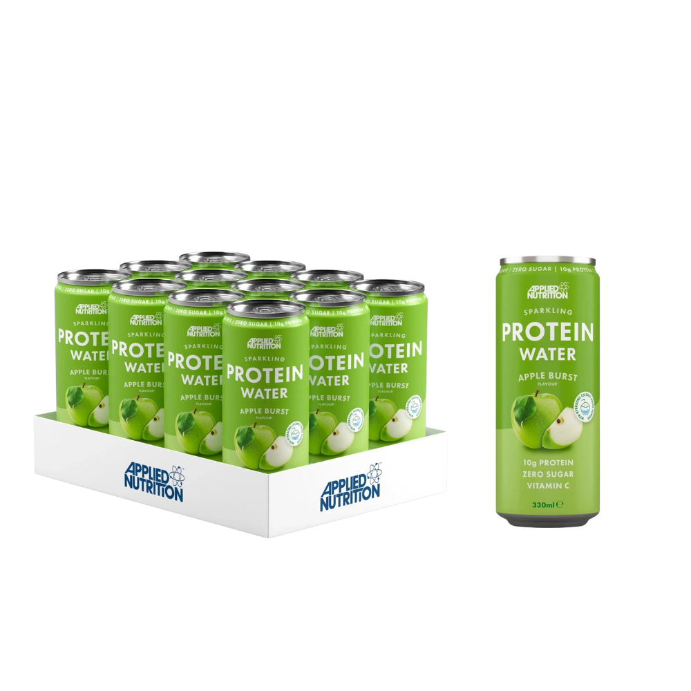 Applied Nutrition Sparkling Protein Water Energy Apple 330ml x 12