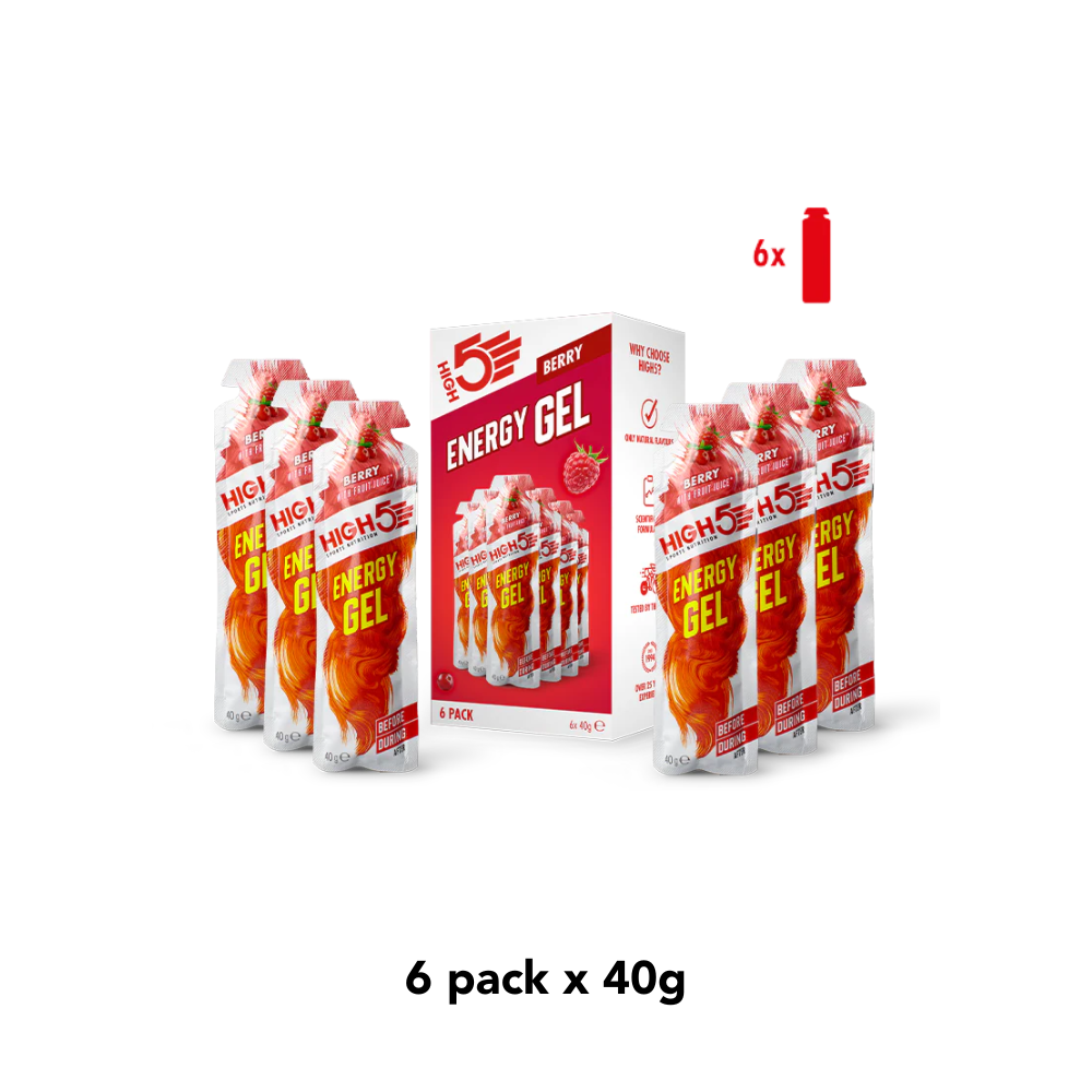 HIGH5 Energy Gel Berry (6X40g)