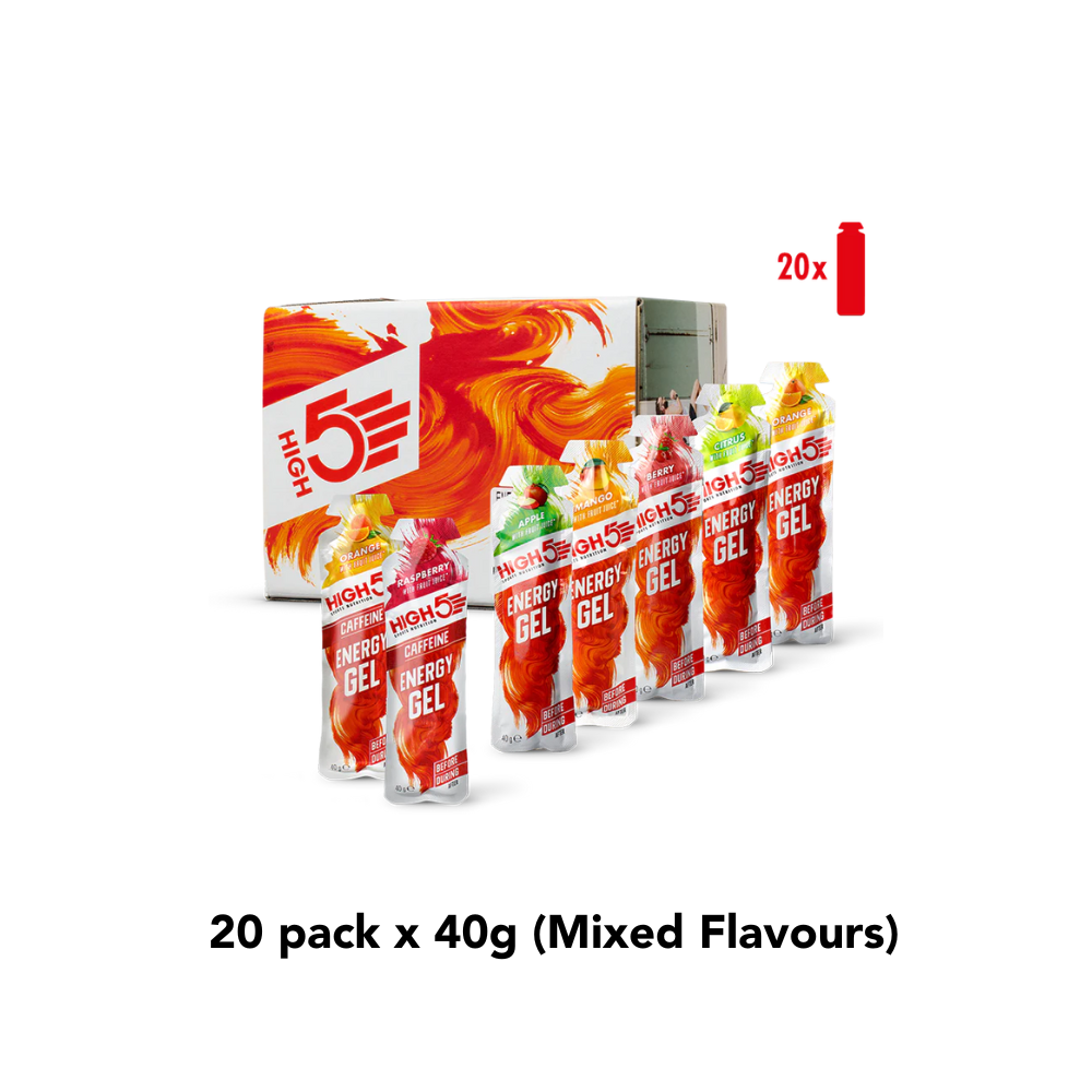 HIGH5 Energy Gel Mixed Flavours (20X40g)