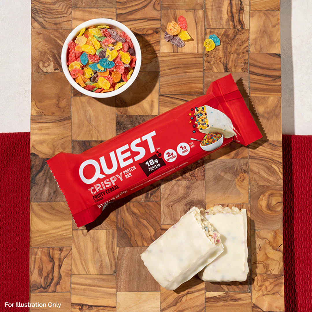 Quest Hero Fruity Cereal Crispy (12 x 60g)
