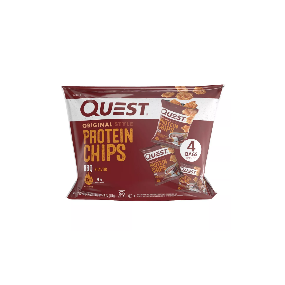 Quest Protein Chips BBQ (4 x 32g)