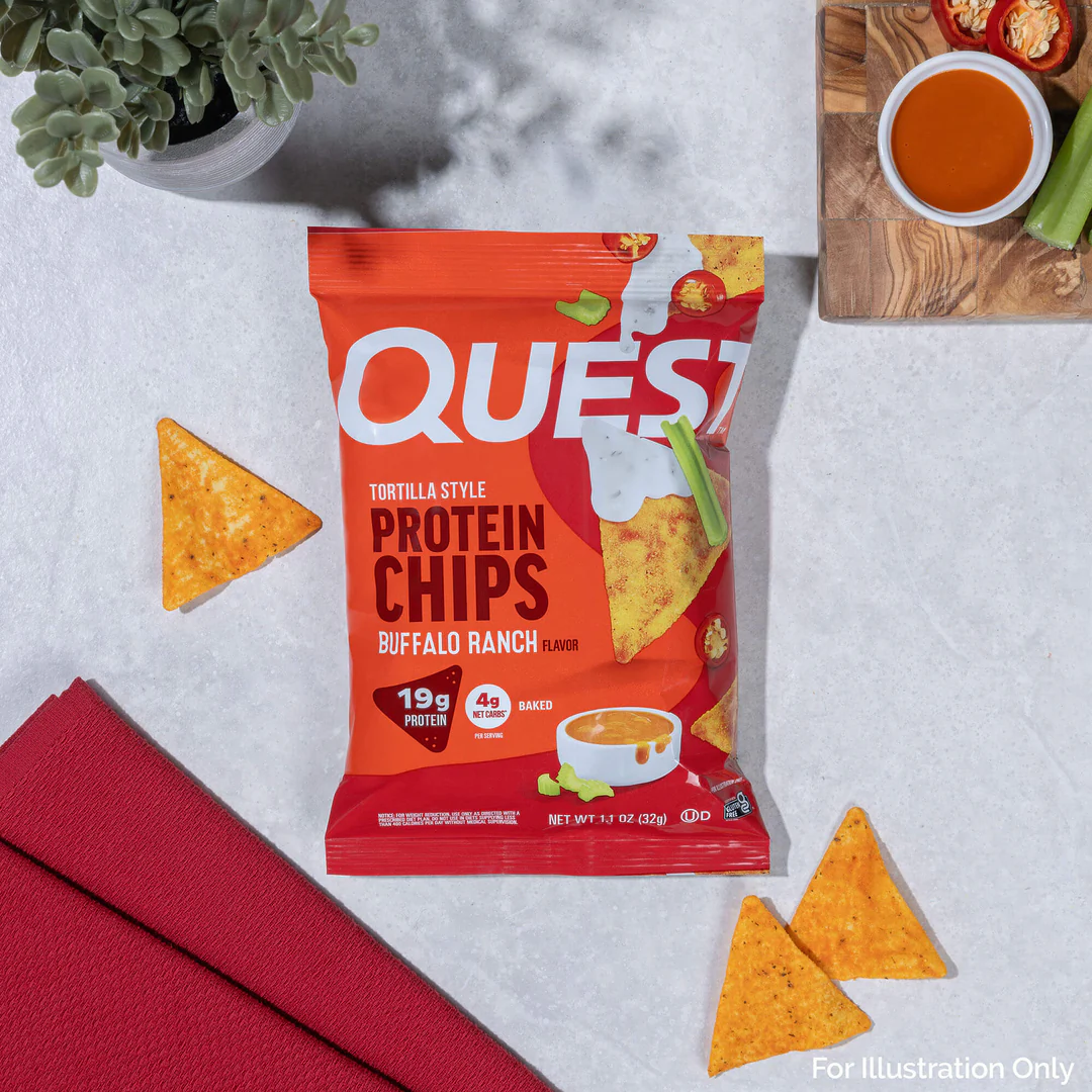 Quest Protein Chips Buffalo Ranch (8 x 32g)