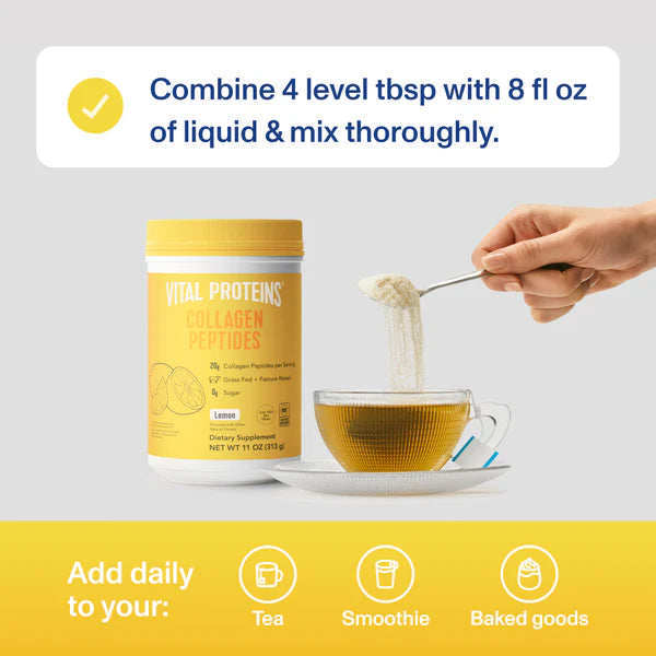 Vital Proteins Collagen Peptides Lemon 313g