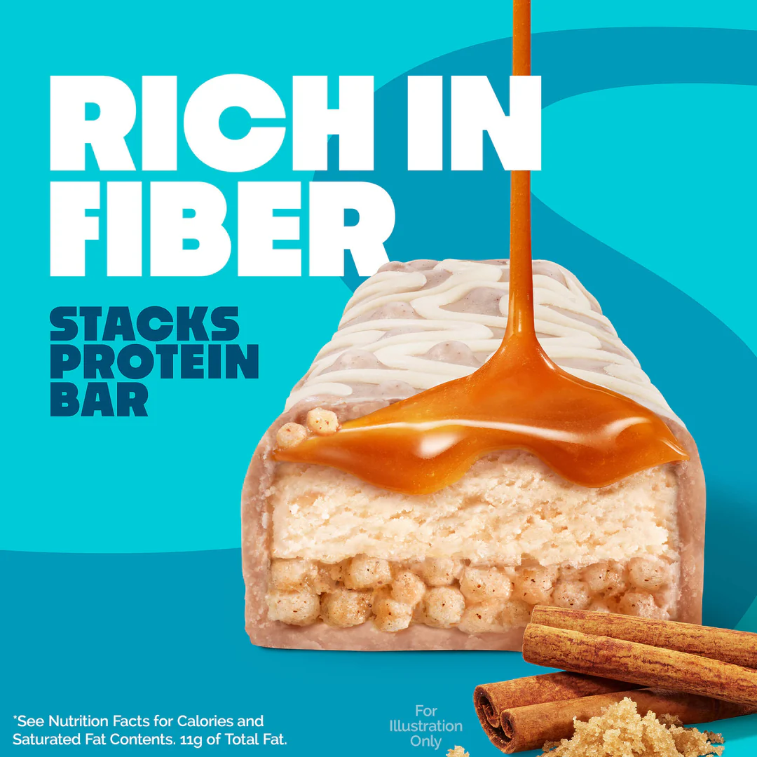 Quest Stack Protein Bars - Cinnamon Brown Sugar (12 x 67g)