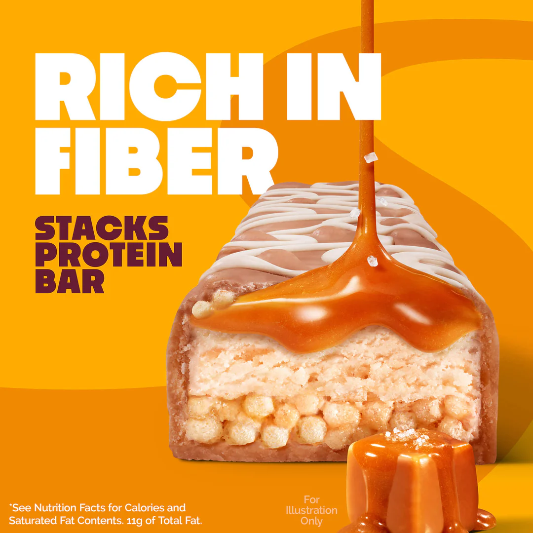 Quest Stack Protein Bars - Salted Caramel (12 x 67g)