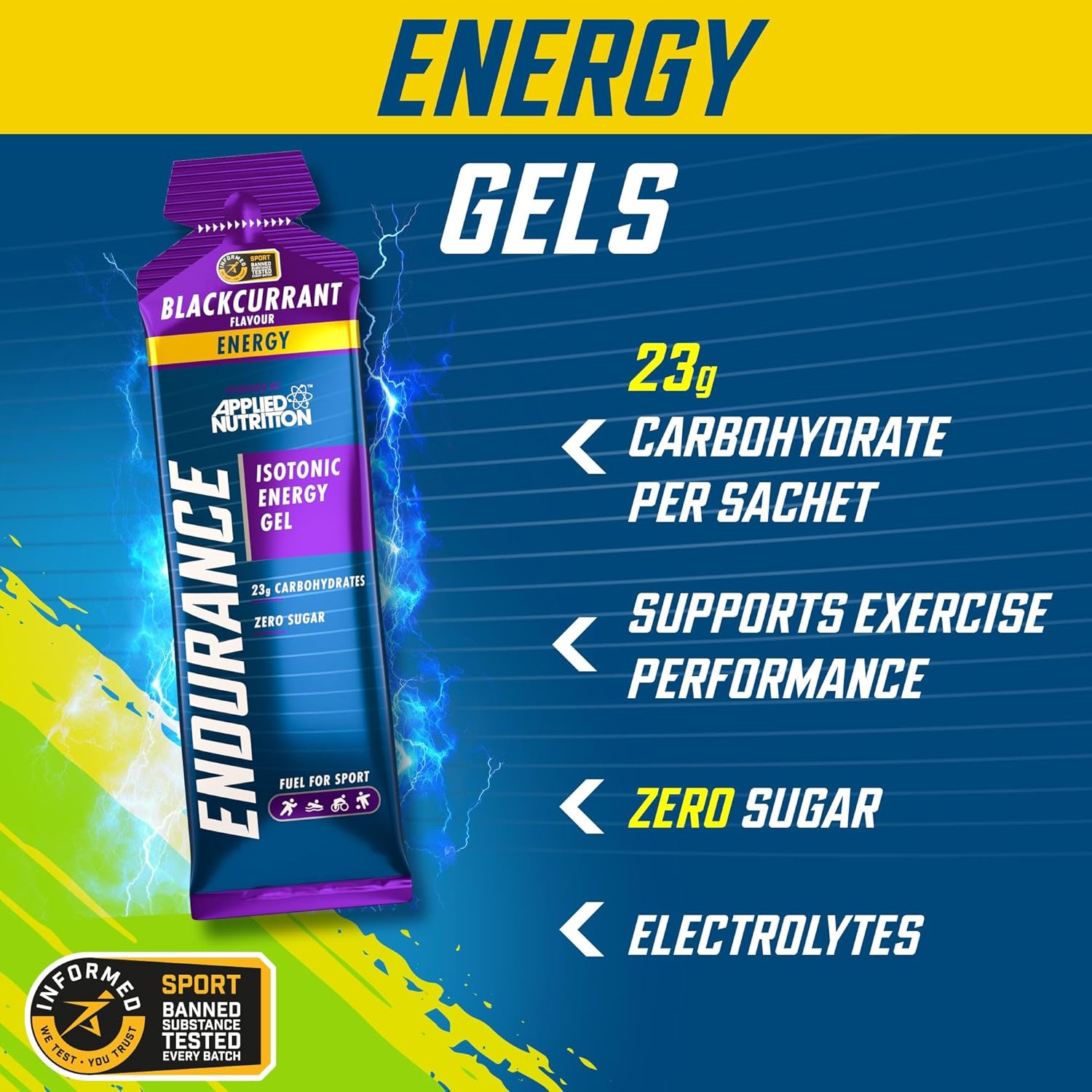 Applied Nutrition Energy Tropical (20x60ml)