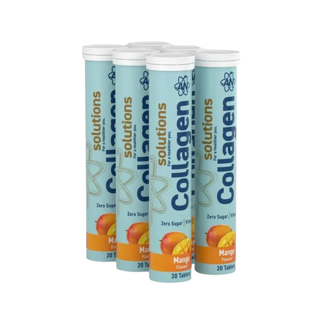 Applied Nutrition Collagen Effervescent Tablets - Mango 6 tubes