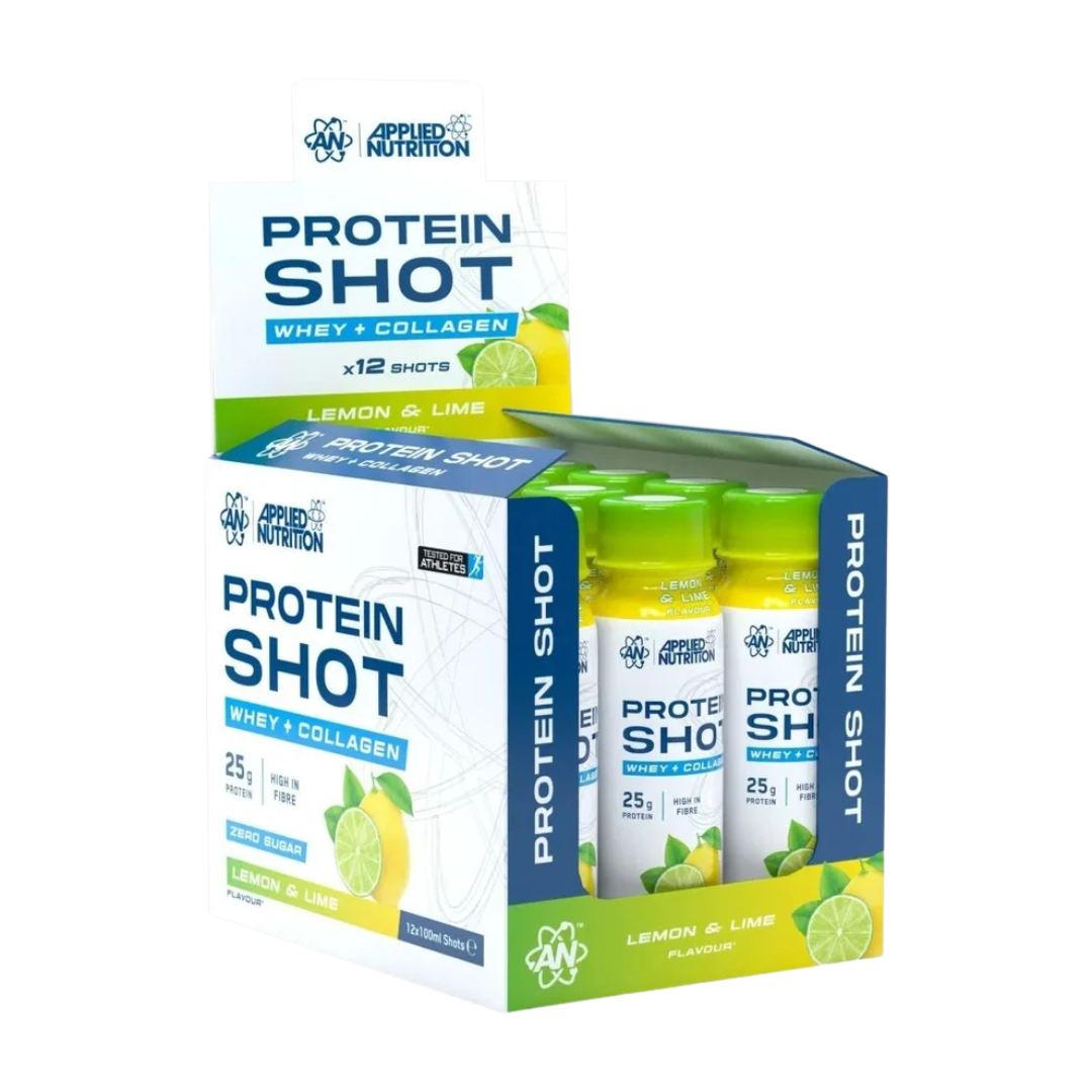 Applied Nutrition 25g Protein Shot Lemon & Lime (100ml x 12)