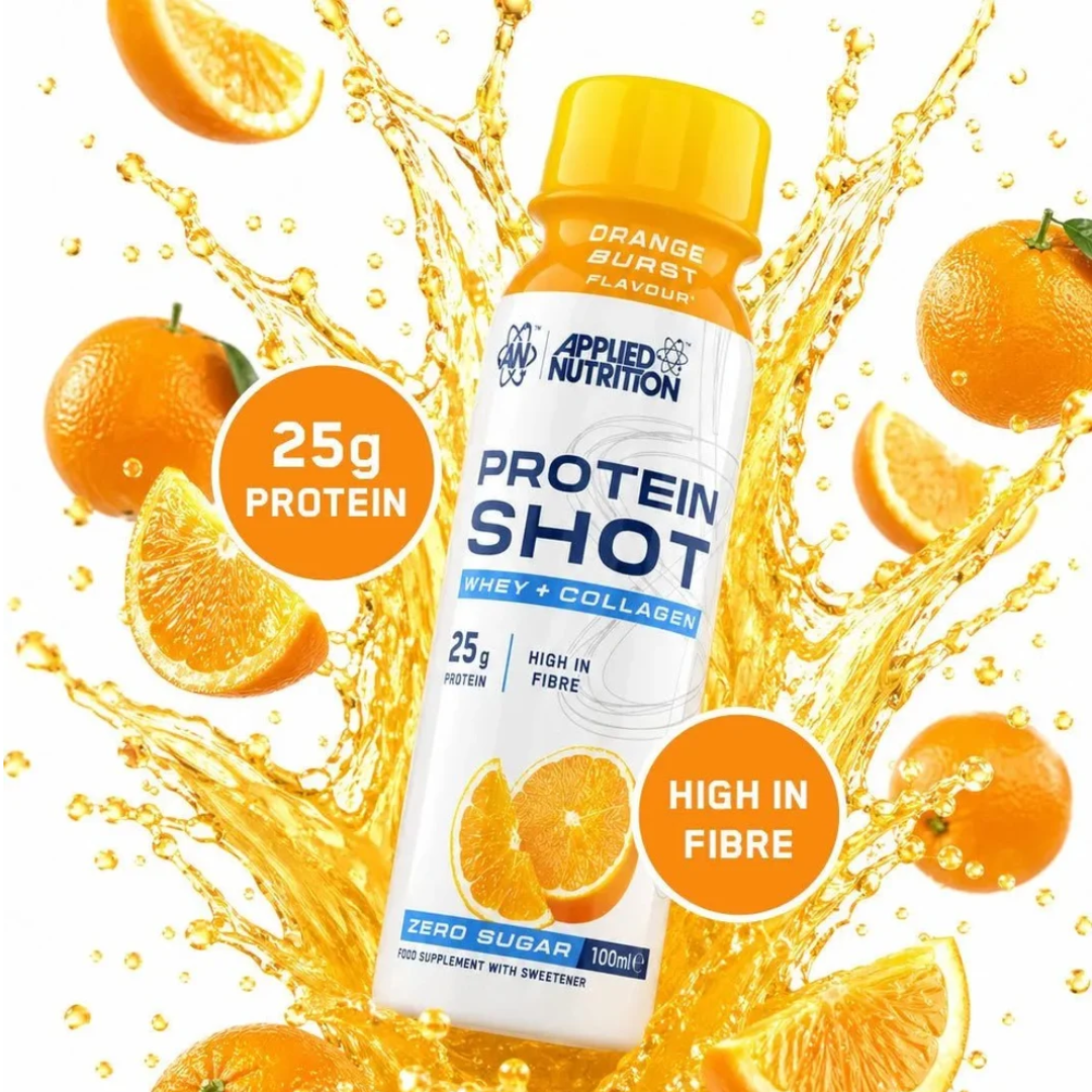 Applied Nutrition 25g Protein Shot Orange Burst (100ml x 12)