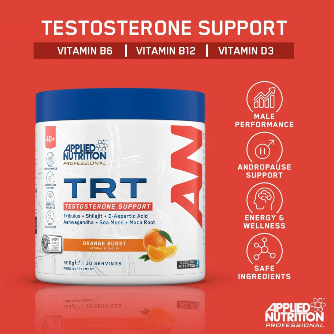 Applied Nutrition Testosterone Support 300g - Orange Burst