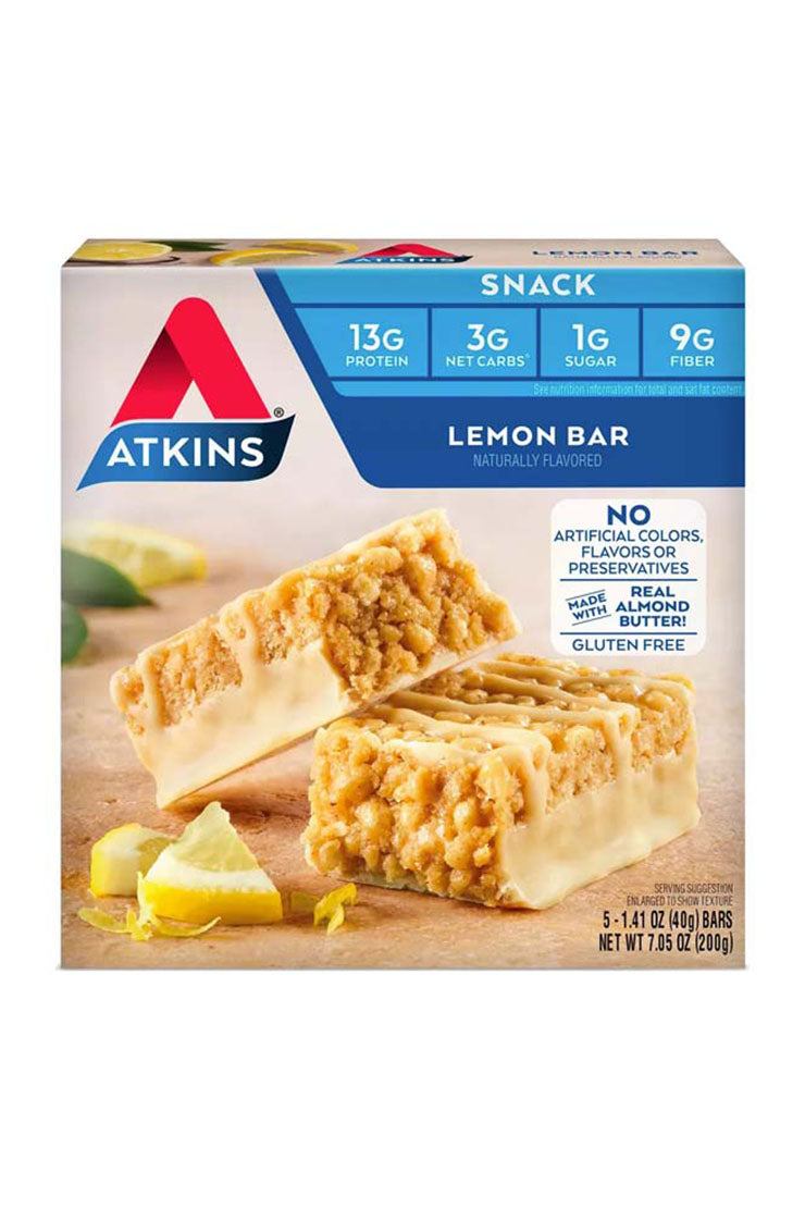 Atkins Snack Bar Lemon Bar (5 x 44g)