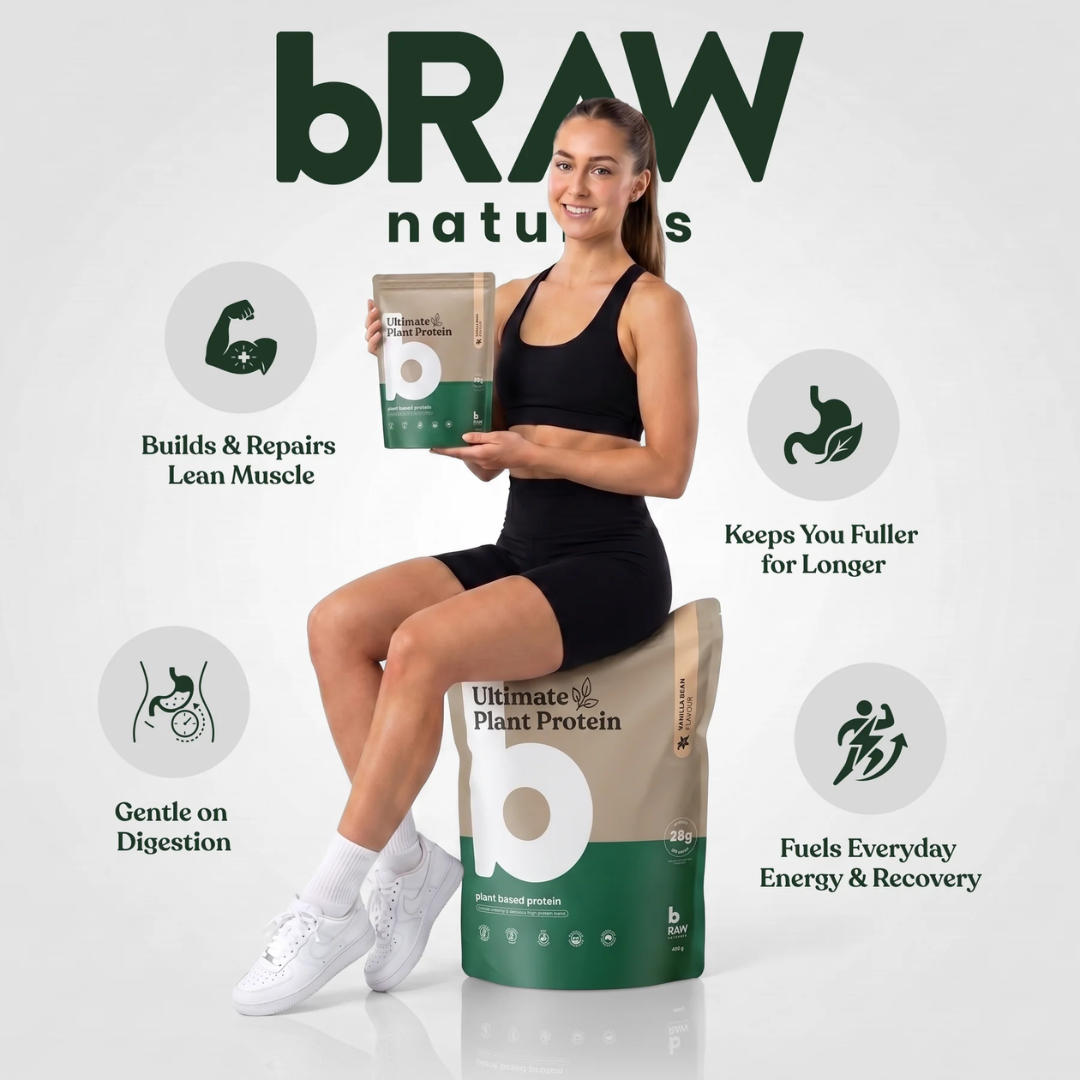 bRAW Ultimate Plant Protein Vanilla 400g