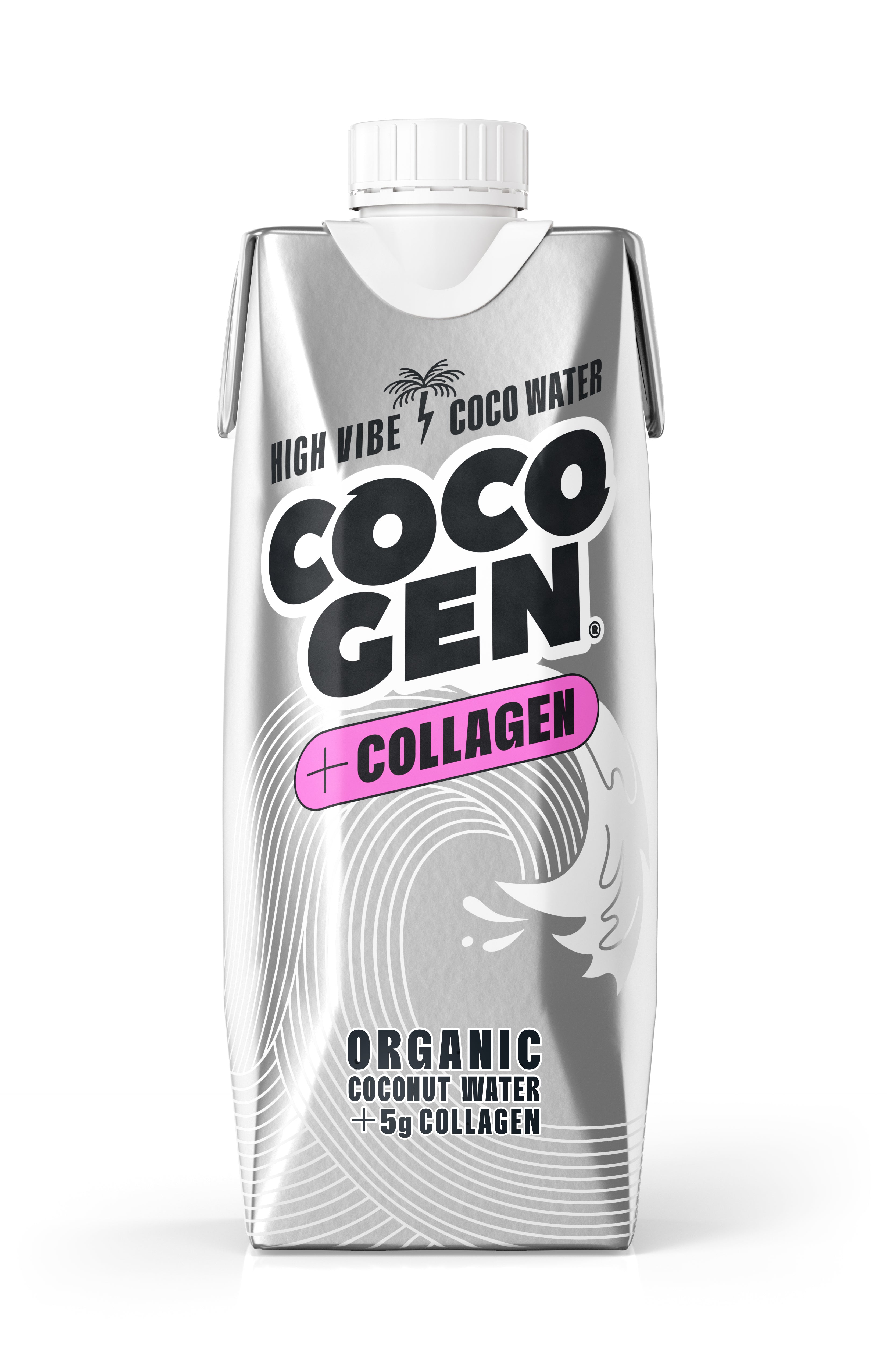 CocoGen Coconut Water + Collagen (12 bottles x 500ml)
