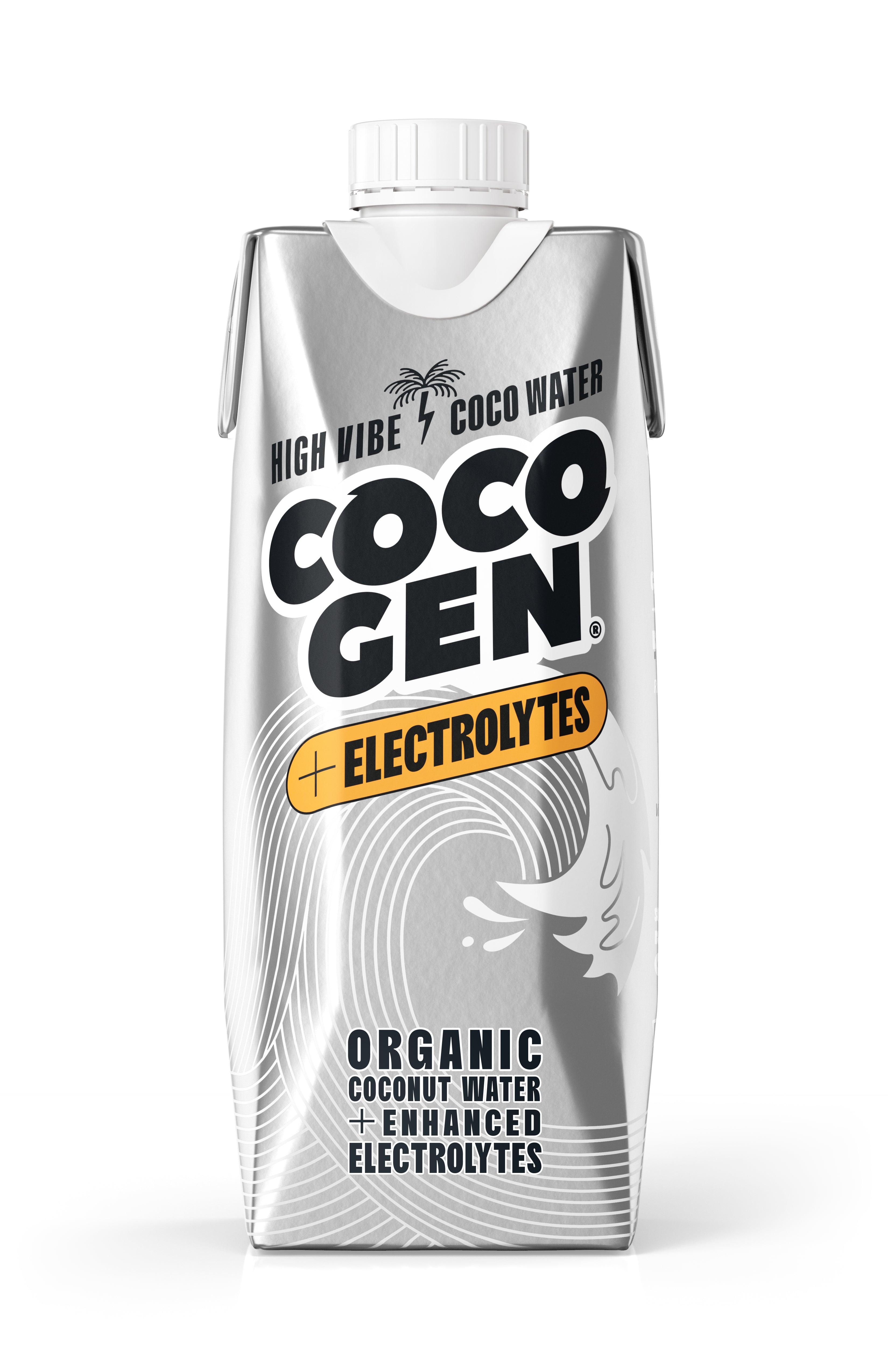CocoGen Coconut Water + Electrolyte (12 bottles x 500ml)
