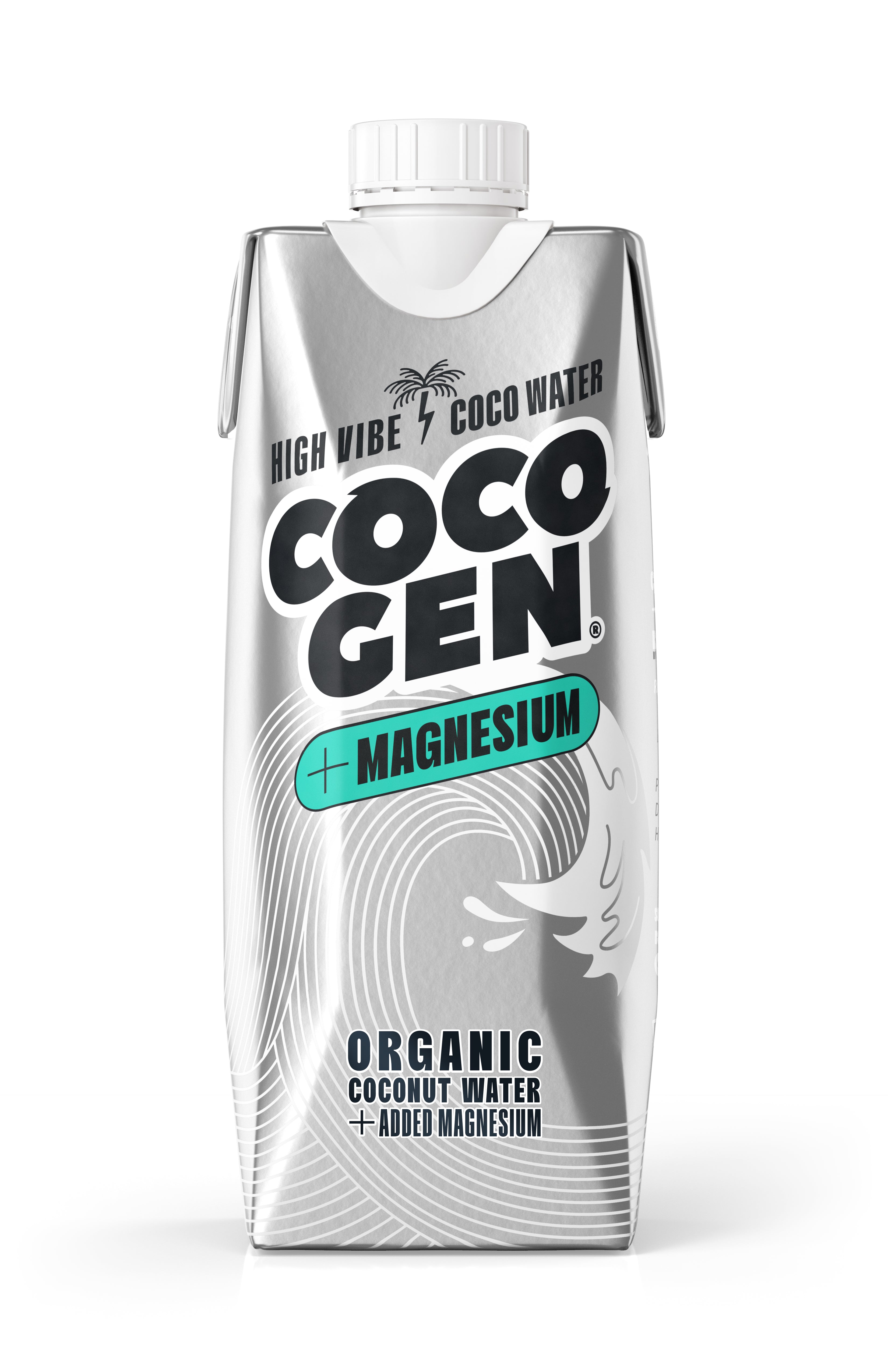 CocoGen Coconut Water + Magnesium (12 bottles x 500ml)