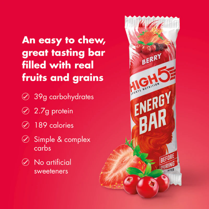 HIGH5 Energy Bar Berry 12X55gr