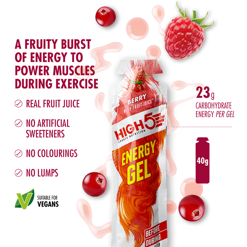 HIGH5 Energy Gel Mixed Flavours (20X40g)