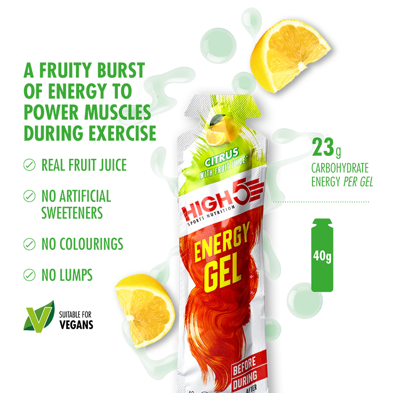 HIGH5 Energy Gel Mixed Flavours (20X40g)