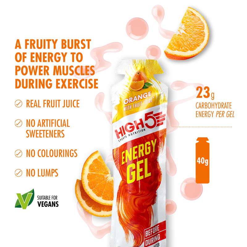 HIGH5 Energy Gel Mixed Flavours (20X40g)