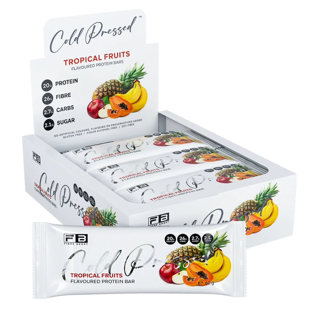 Fibre Boost Protein Bar - Tropical Fruits (12 x 60g)