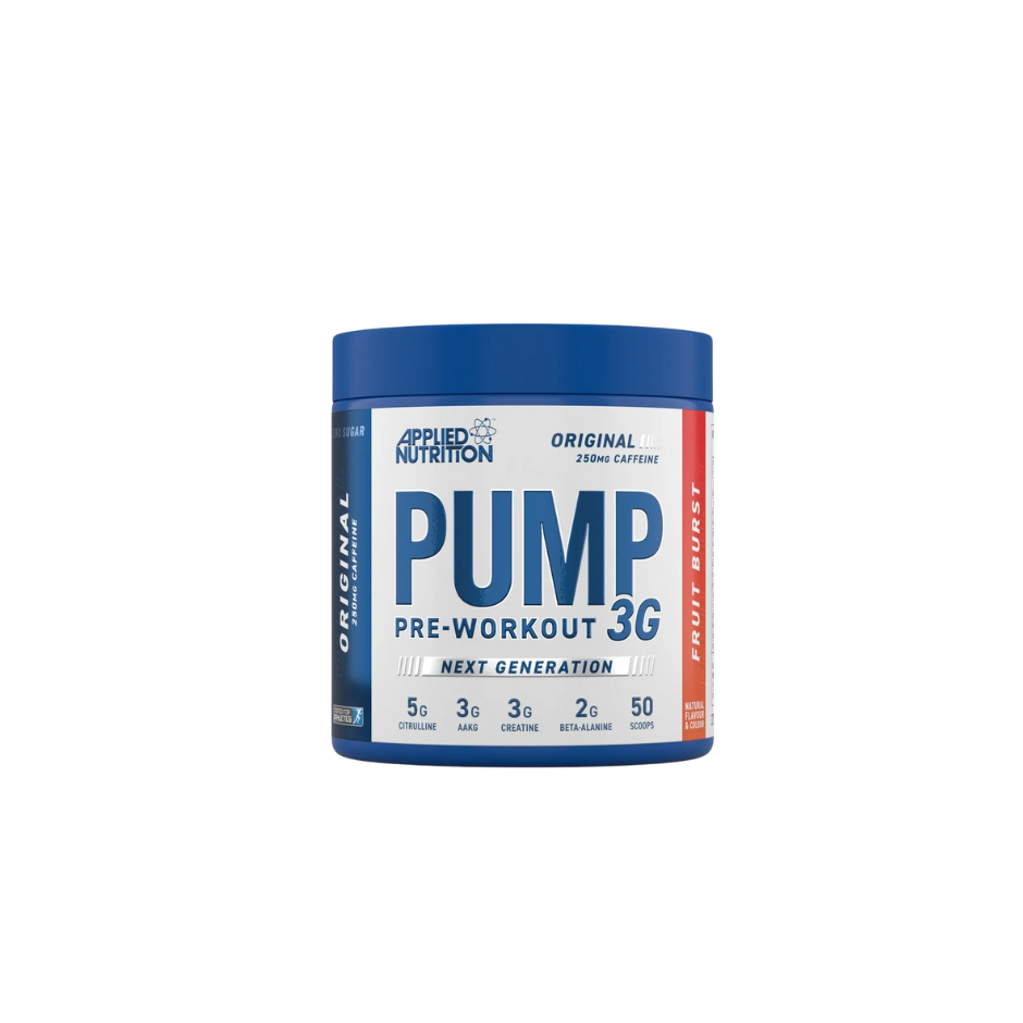 Applied Nutrition Pump 3G Caffeine Pre-Workout Fruit Burst 375G
