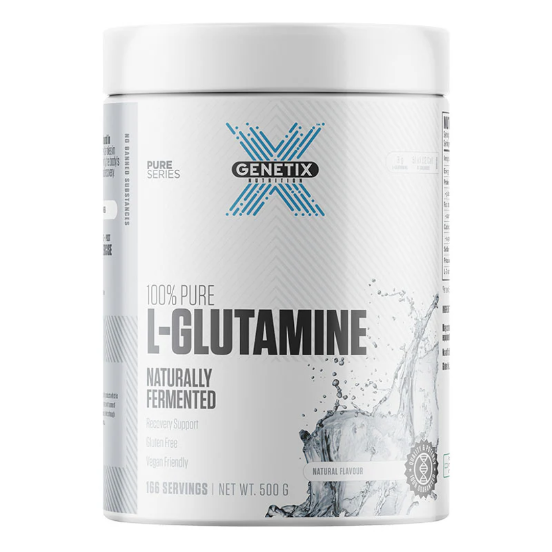 Genetix 100% Pure L-Glutamine 500g Unflavoured