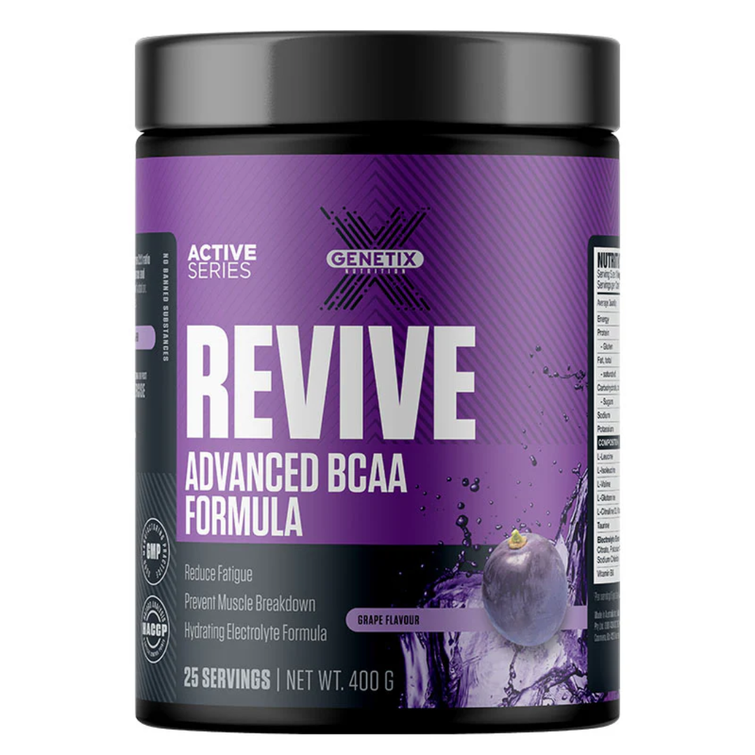 Genetix Revive Advanced BCAA 400g Grape