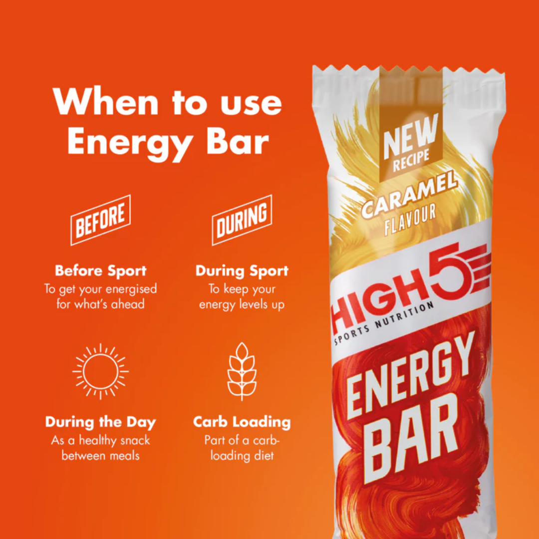 HIGH5 Energy Bar Caramel 12X55gr