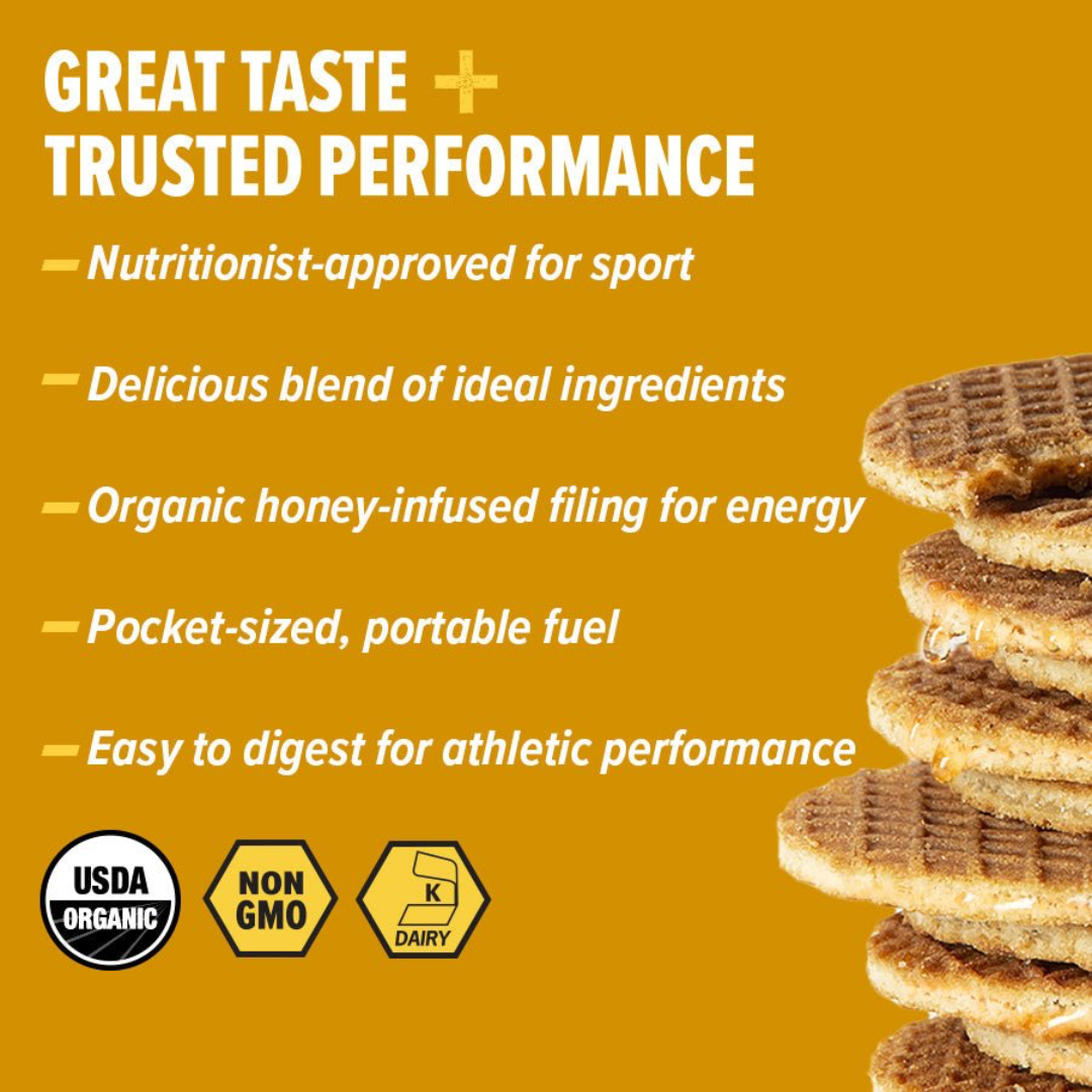 Honey Stinger Waffle Honey 1.06oz 12 pack