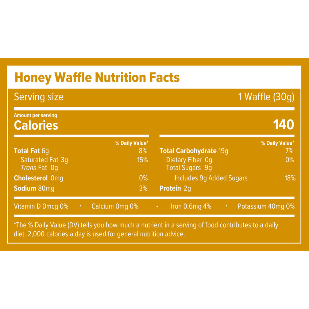 Honey Stinger Waffle Honey 1.06oz 12 pack
