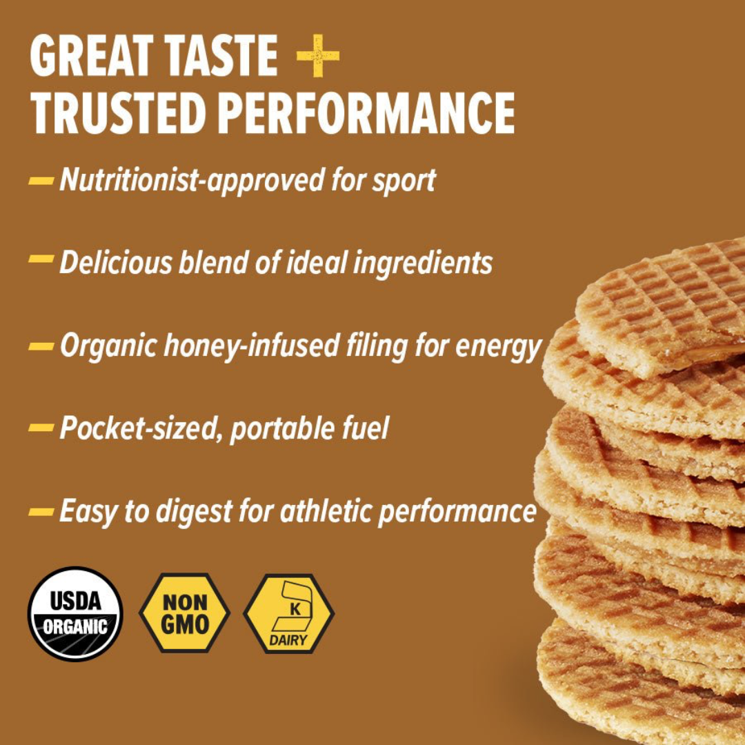 Honey Stinger Waffle Peanut Butter 1.06oz 12 pack