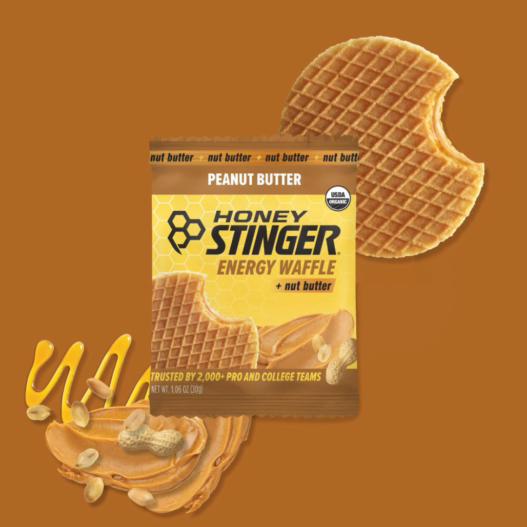 Honey Stinger Waffle Peanut Butter 1.06oz 12 pack