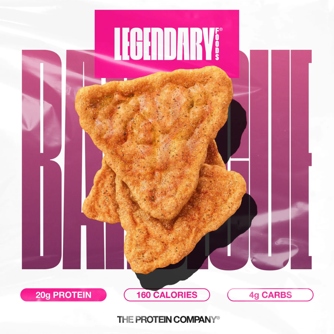 Legendary Protein Popped Chips High Protein BBQ (Box of 7 x 34g)