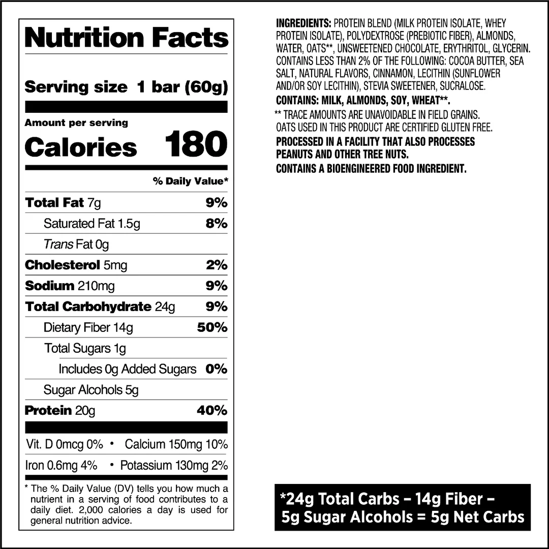 Quest Protein Bar - Oatmeal Chocolate Chip