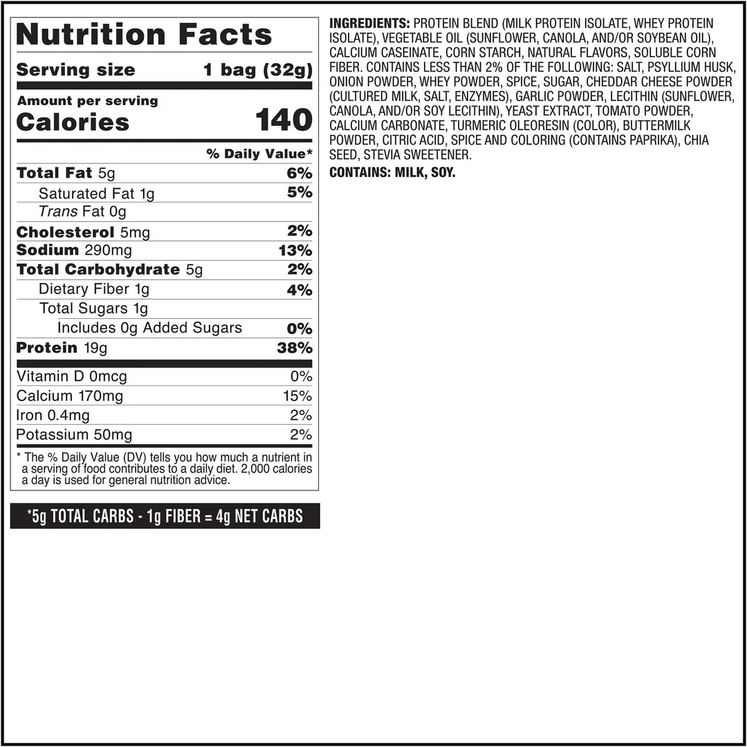Quest Protein Chip - Pizza Tortilla Style Flavor