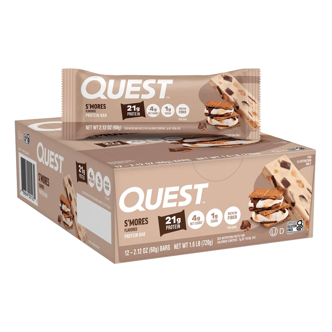 Quest Protein Bar Smores (12 x 60g)