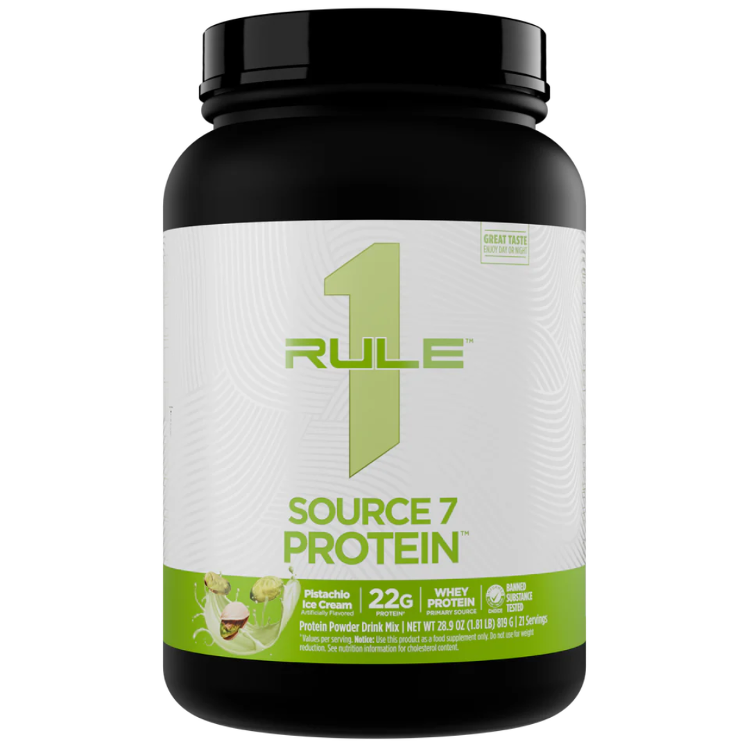 Rule1 Source 7 Protein 1.81lbs - Pistachio