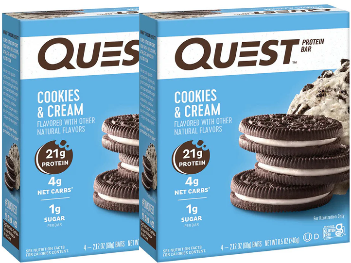 Quest 4 Pack Multi Buy Cookies And Cream Special