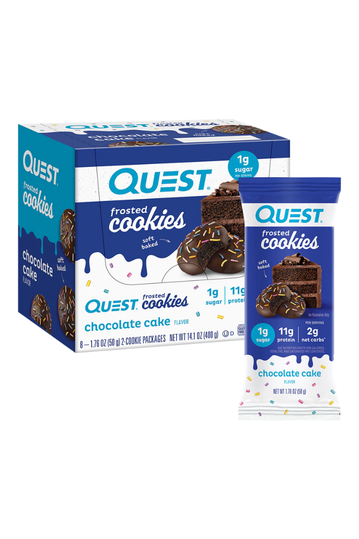 Quest Frosted Cookie Chooclate Cake (8 x 50g)