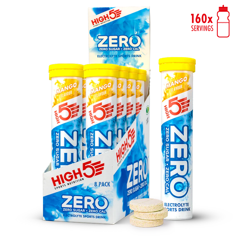 HIGH5 Hydration Zero Mango Tablets 8 Tubes