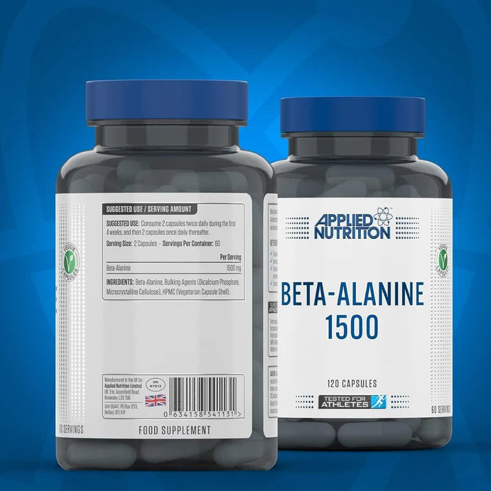 Applied Nutrition Beta Alanine 1500mg 120 Capsules
