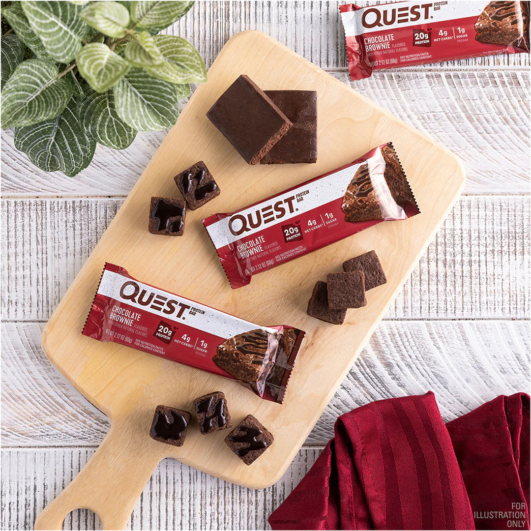 Quest Protein Bar Choc Brownie (4 x 60g)