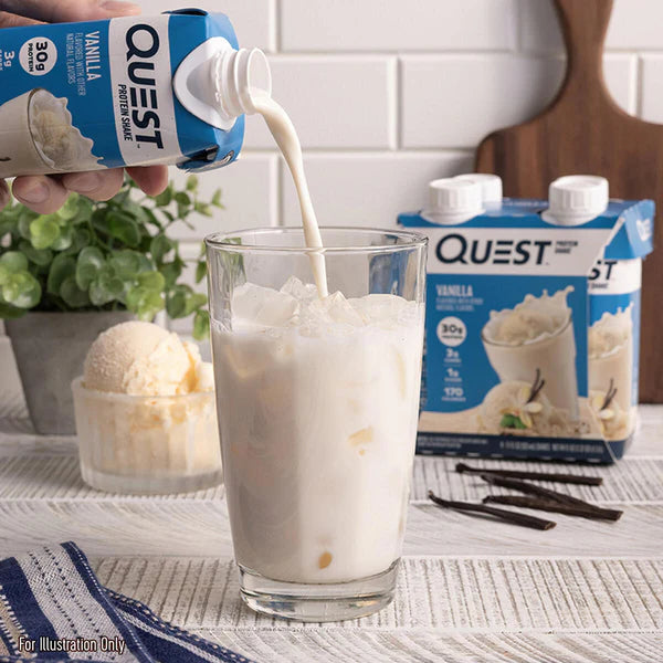 Quest Protein Vanilla Milkshake (12 x 325ml)