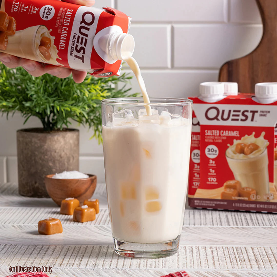Quest Protein Salted Caramel Milkshake (12 x 325ml)